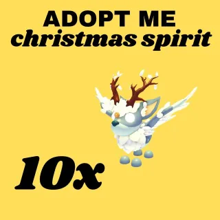 christmas spirit 10X  mega -ADOPT ME 