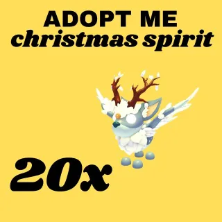 christmas spirit 20X  mega -ADOPT ME 