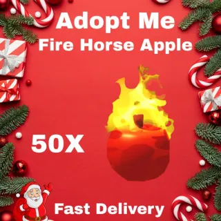 50X Fire Horse Apple