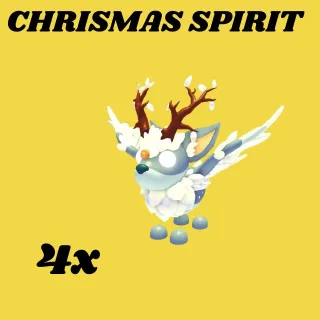 CHRISMAS SPIRIT 4X -ADOPT ME 
