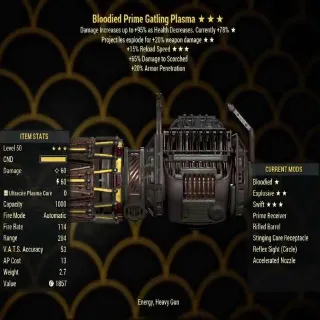 Gatling Plasma New Mods