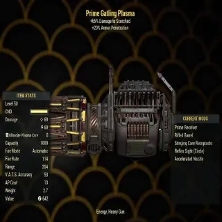 Gatling Plasma New Mods