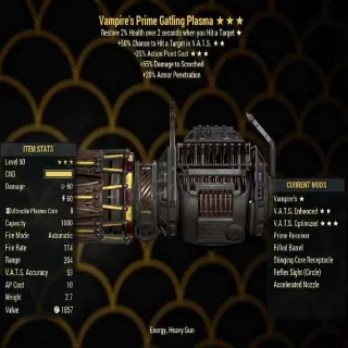 Gatling Plasma New Mods