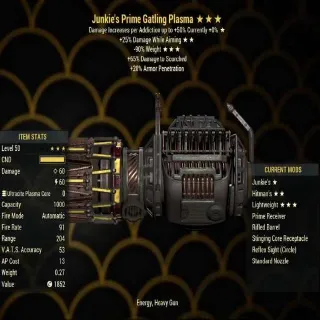 Gatling Plasma New Mods