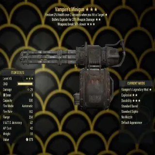 Minigun - V/E/Dur