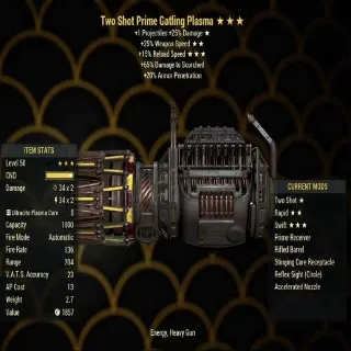 Gatling Plasma New Mods