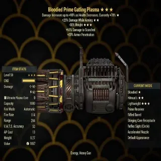 Gatling Plasma New Mods