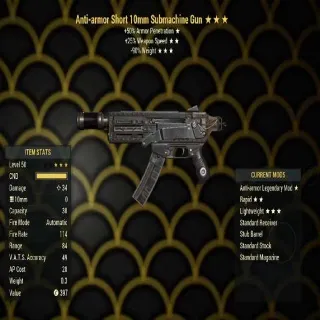 Submachine Gun AA-25-90