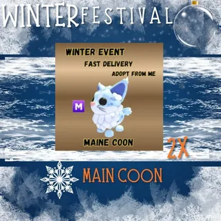 maine coon mega  2X- Adopt Me 