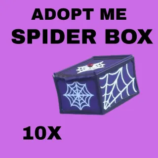 SPIDER BOX 10X- Adopt Me 