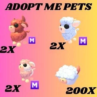 ANGUS BULL 2X MEGA AND ANGUS CALF 2X MEGA AND ANGUS COW 2X MEGA AND 100X ABERDEEN ANGUS BOX