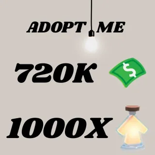 BUCKS AND AGE UP POTIONS- Adopt Me 