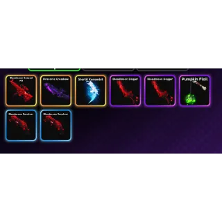 Bundle skins hypershot 72,2k inv the price is negotiable