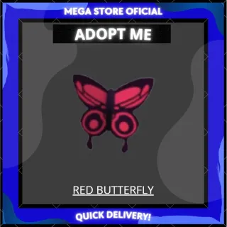 ACCESSORIES | RED BUTTERFLY