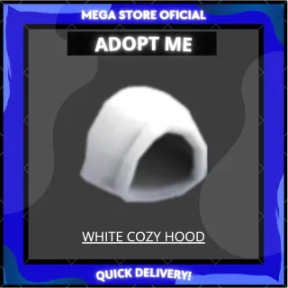 ACCESSORIES | White Cozy Hood