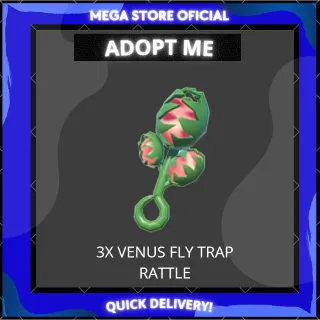 LIMITED | 3X VENUS FLY TRAP RATTLE