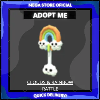 TOYS | Clouds & Rainbow Rattle