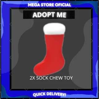 LIMITED | 2X SOCK CHEW TOY