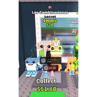 Los Combinasionas $90M/s