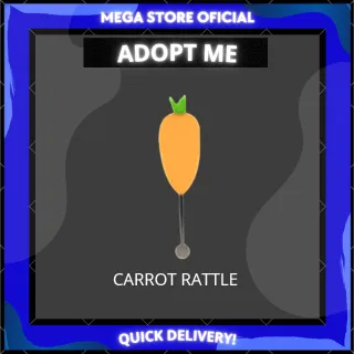 LIMITED | CARROT RATTLE