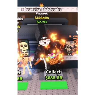 Mieteteira Bicicleteira $156M/s