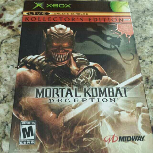Mortal Kombat Deception Kollector's Edition - XBox Game