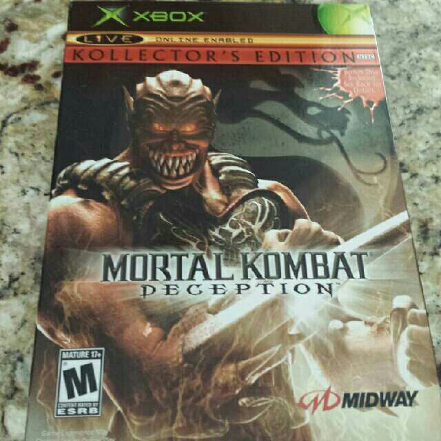 XBOX Mortal Kombat: Deception - Baraka Version (Kollector's Edition) Game