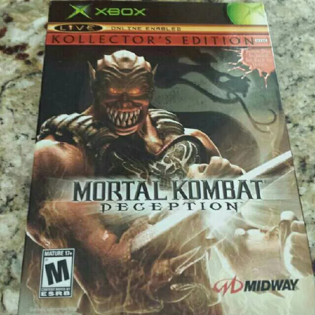 Mortal Kombat Deception Kollector's Edition - XBox Games (Like New) -  Gameflip