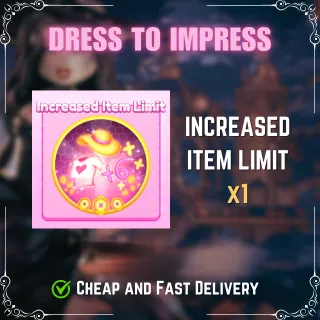 Dress To Impress | Increased Item Limit x1