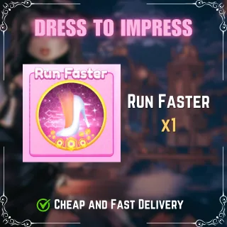 Dress To Impress| Run Faster x1