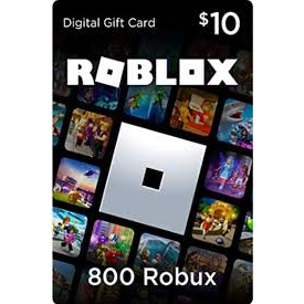 $10.00 Roblox Gift Card Digital Pin 800 Robux (Online game code ...