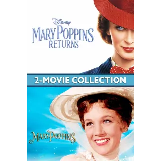 Mary poppins 1 & 2 - HD (Google Play)