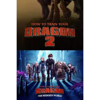 How To Train Your Dragon 2 & 3 - HD (Canadian Google Play)