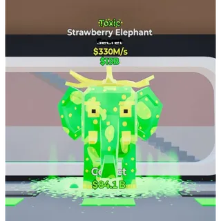 TOXIC STRAWBERRY ELEPHANT