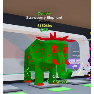 ZOMBIE STRAWBERRY ELEPHANT
