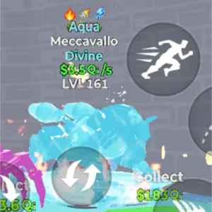3 Trait Aqua Meccavallo