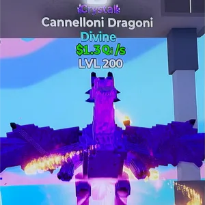 lvl 200 1.3Qi/s Dragoni