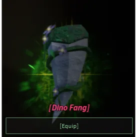 Dino Fang bobber fisch