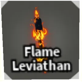 Flame leviathan  rod skin fisch 