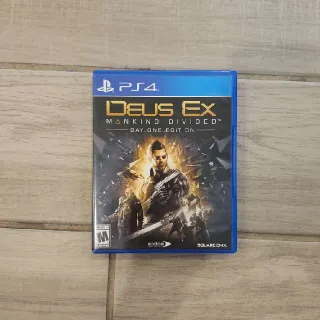 Deus Ex Mankind Divided Day One Edition PS4