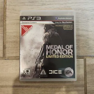 Medal Of Honor Limited Edition