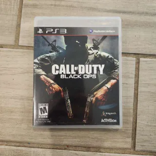 Call Of Duty Black Ops PS3