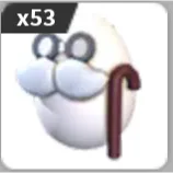 53x Retired Eggs