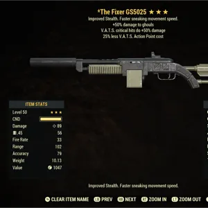 Weapon | The Fixer GS5025