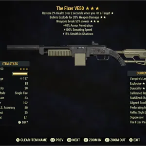 Weapon | The Fixer VE BS
