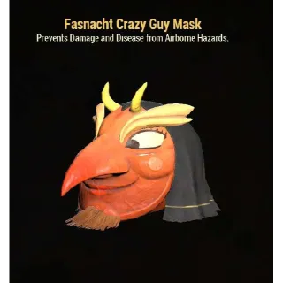 Fasnacht Crazy Guy Mask