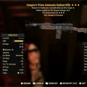 Radium Rifle VE25