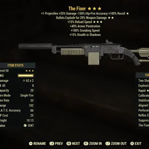 Weapon | The Fixer TSE15