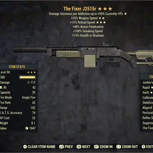 Weapon | The Fixer J2515