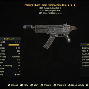 Submachine Gun Z2525